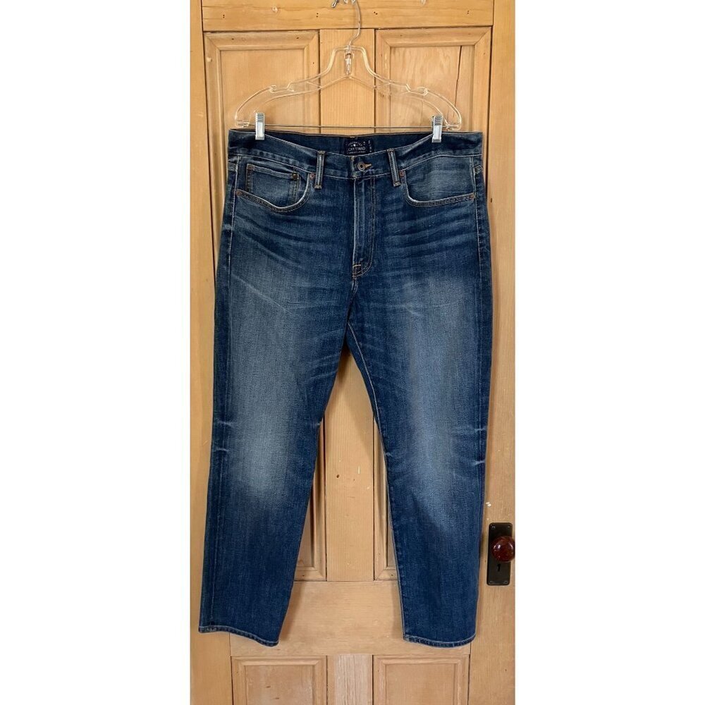 Lucky Brand 121 Mens Heritage Slim Straight Denim Jeans Size 38x30 Blue AN EXC - Picture 3 of 13